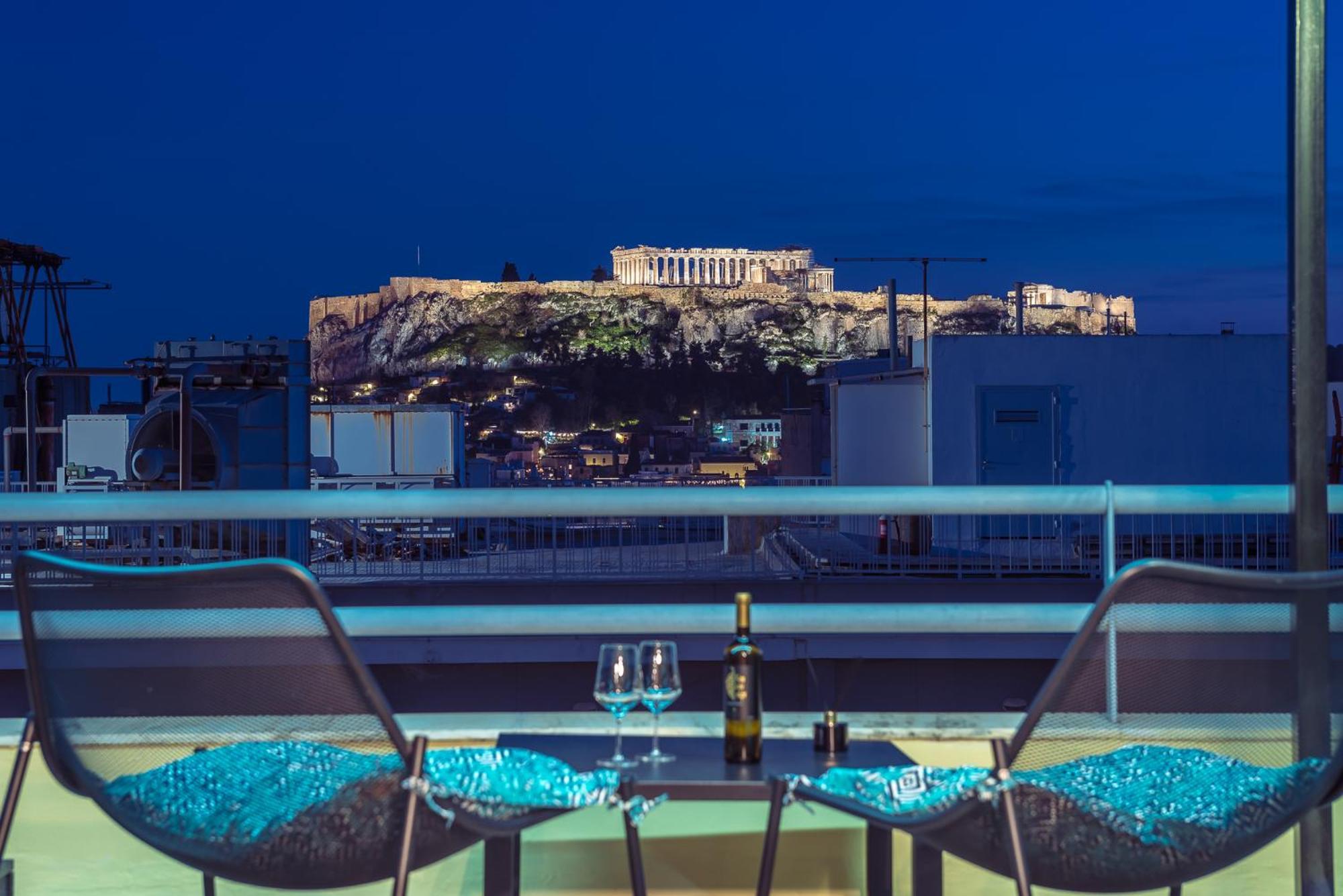 Acropolis View Mini Sky Suite & Hot Tub Ateny Zewnętrze zdjęcie