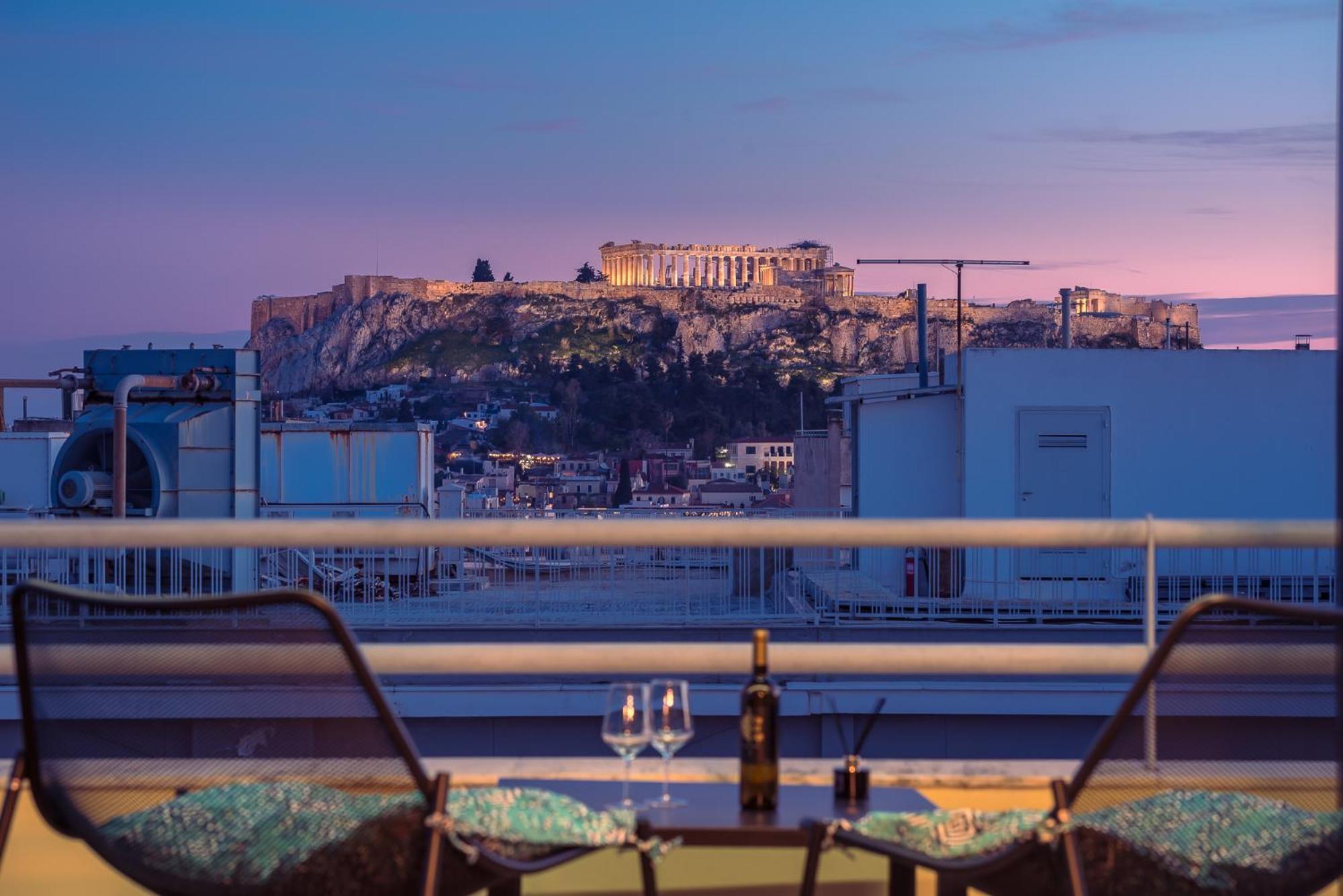 Acropolis View Mini Sky Suite & Hot Tub Ateny Zewnętrze zdjęcie